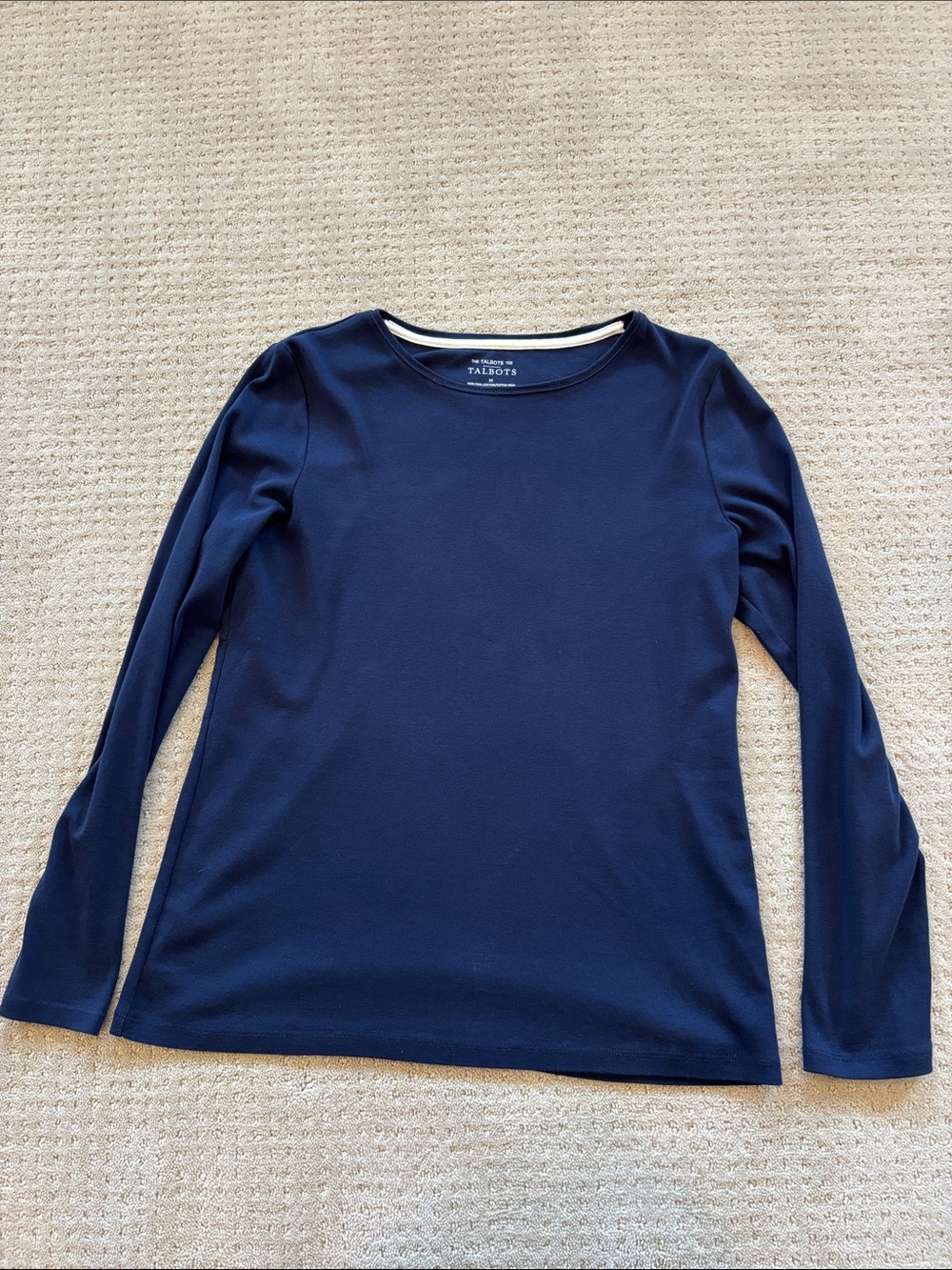 Talbots Navy Long Sleeve Tee